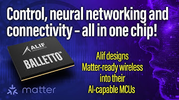 A Wirelessly Connected Endpoint-AI MCU?! | Alif’s Balletto at EW 2024