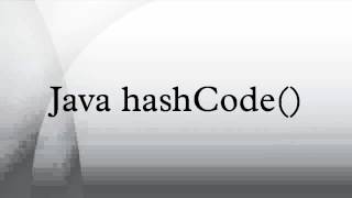 Java hashCode()