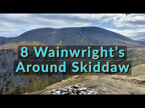 8 Wainwright’s around Skiddaw - A Day Hike : Walking the Lake District Northern Fells.