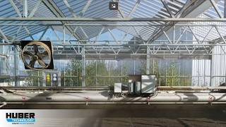 Solar Sewage Sludge Drying In Kodersdorf The Huber Sludge Turner Solstice Floorrunner In Action