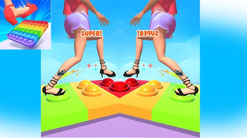 Tippy Toes New Update All Levels (Gameplay Walkthrough Level 121 - 122)