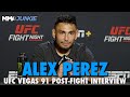 Alex Perez Hopes Alexandre Pantoja Defends Title to Set Up Future Rematch | UFC on ESPN 55