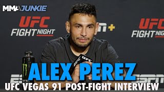 Alex Perez Hopes Alexandre Pantoja Defends Title to Set Up Future Rematch | UFC on ESPN 55