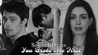 Solène & Hayes  - You Broke Me First | The Idea Of You Resimi