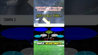 How To Play 10x Better Pass Defense in Madden 26! ✅ (SIMPLE) #shorts screenshot 2