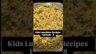 Capsicum Podi Rice for Kids 🍱 | Healthy Kids Lunchbox Recipe 😋#easyrecipes #trendingshorts #ytshorts