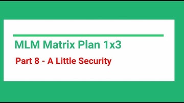 Part 8 - A Little Security | MLM Website using PHP and MySQL | Matrix Plan 1X3
