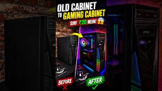 part 2Low Budget Gaming Cabinet Makeover 🔥 dday 10 #gaming #viral #trending #trendinggamer
