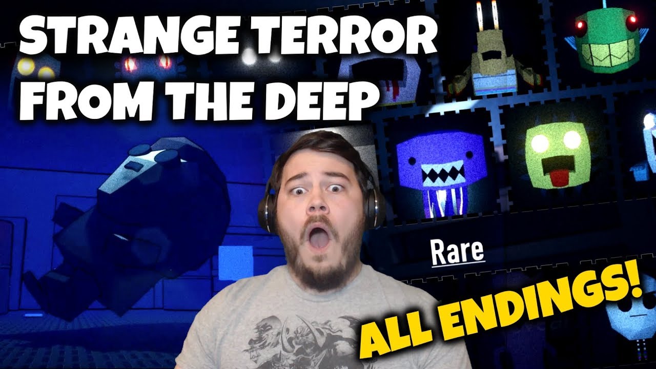 ALL ENDINGS! ALL EXTRAS! | Strange Terror From the Deep (COMPLETE!)