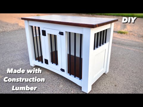Dog Kennel Table | How-To Woodworking | DIY Home Furniture thumbnail