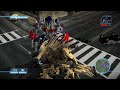 Transformers the game Bonecrusher chasing Autobot