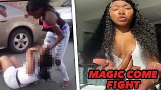 BadKidMya Fights Macei’s Friend Because of Mykel ( FunnyMike