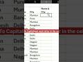 Capitalised each letter | #excelforbeginners #spreadsheetmagic #excelformula #exceltutorial #excel