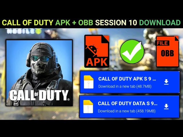 Download Call of Duty Mobile APK & OBB Data and How to install :  r/CallOfDutyMobile