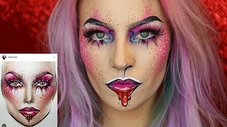 Milk1422 COLORFUL FACE CHART RECREATION I Reallymili