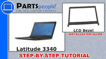 Dell Latitude 3340 LCD Bezel How-To Video Tutorial