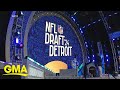 Football fans head to Detroit for NFL Draft