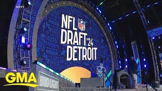 Football fans head to Detroit for NFL Draft
