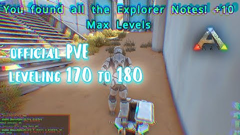 [ARK] Offical How to reach 180 level