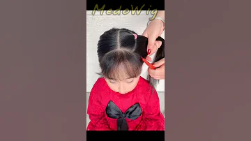 تيك توك تسريحات شعر اطفال روعه 