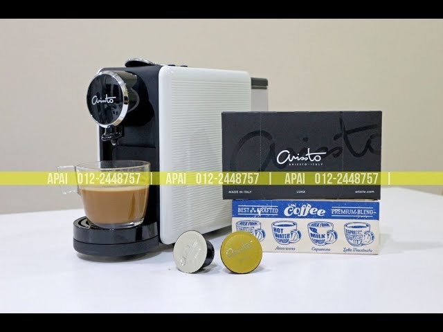 Pengenalan dan demo Arissto Coffee Machine