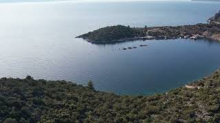 Isthmus Of Methana And The Castle Favierou