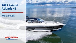 Luxury Without Compromise | Azimut 45 Atlantis Walkthrough | Available at MarineMax Clearwater