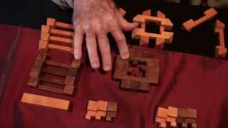 Solution to 33 piece 3D wood puzzle Profile