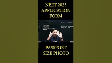 Documents Required in NEET2023 Application Form