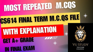cs614 finalterm m.cqs||Data Warehousing finalterm objective file||cs614 vu finalterm @vustudy4121