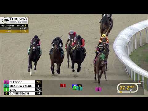 Turfway Park Report 3/27/2025 - video from Turfway