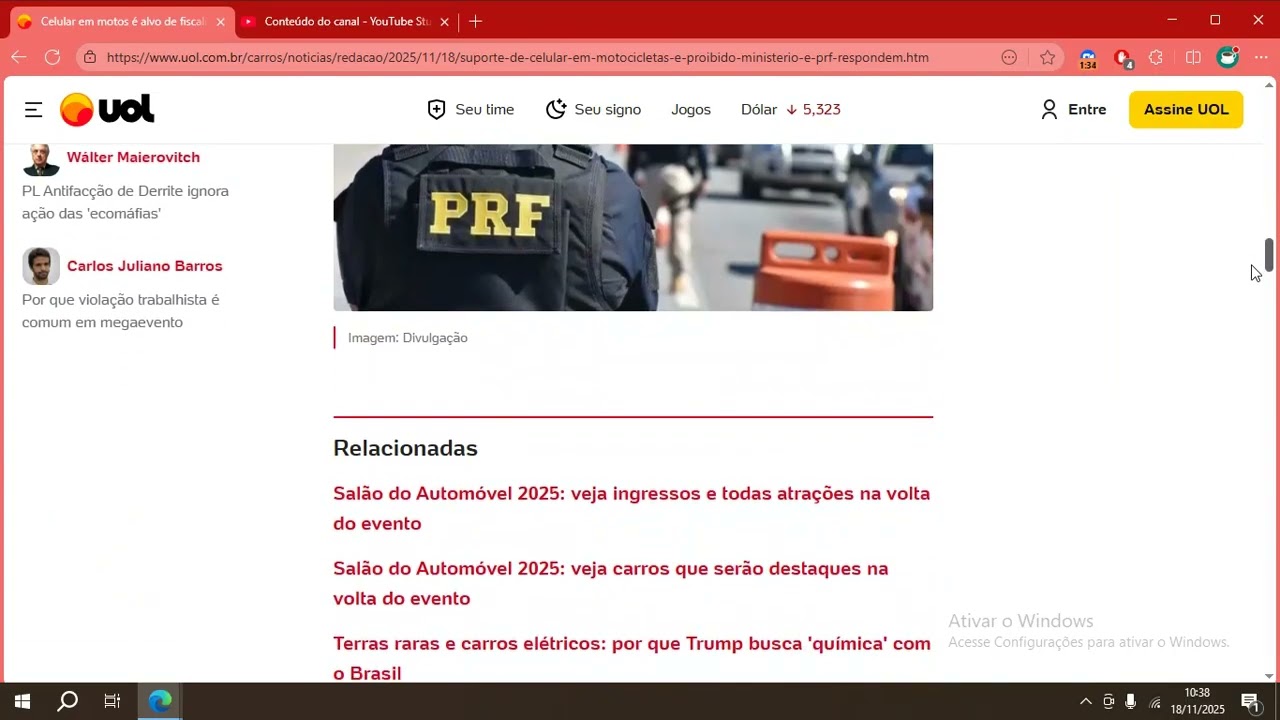 Celular em motos é alvo de fiscalizações e abre polêmica no delivery