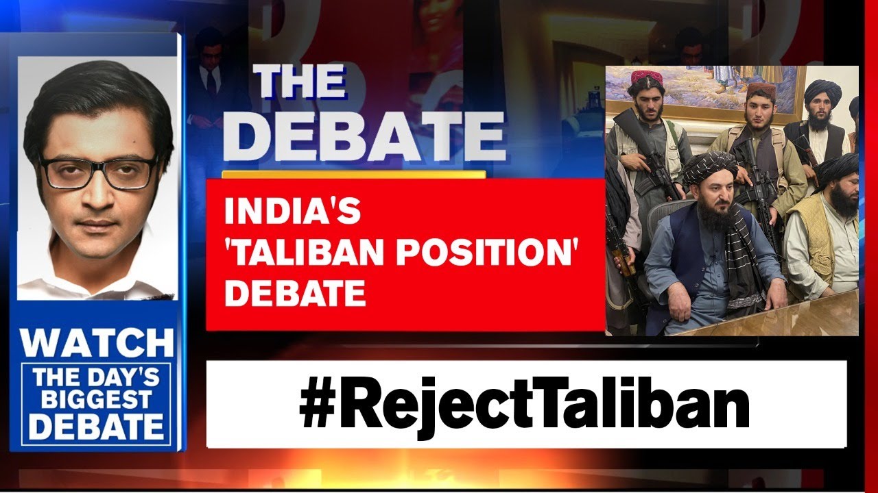 BJP Spokesperson Sambit Patra Hits Out At Taliban Sympathizers on The Debate