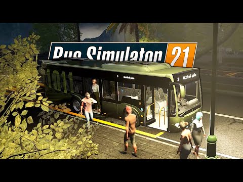 Видео: ПЕРВЫЙ НОЧНОЙ РЕЙС - Bus Simulator 21 [#4]
