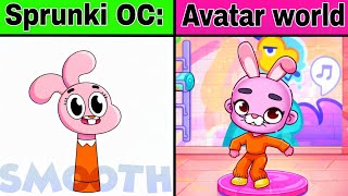 My Sprunki Oc Anais Watterson From The Amazing World Of Gumball In Avatar World
