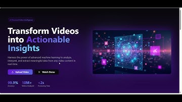 AI & ML in Video Analysis | How Artificial Intelligence Understands Videos