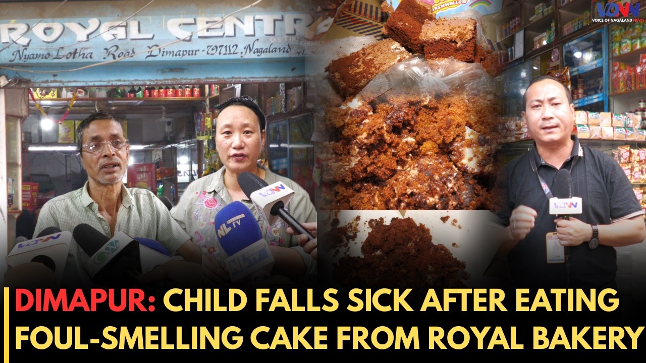 DIMAPUR: CHILD FALLS SICK AFTER EATING FOUL-SMELLING CAKE FROM ROYAL BAKERY