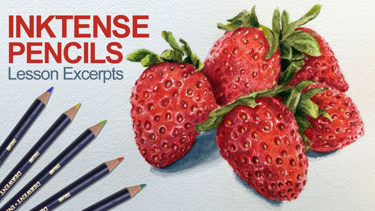 How to Draw with Inktense Pencils - Lesson Excerpts 