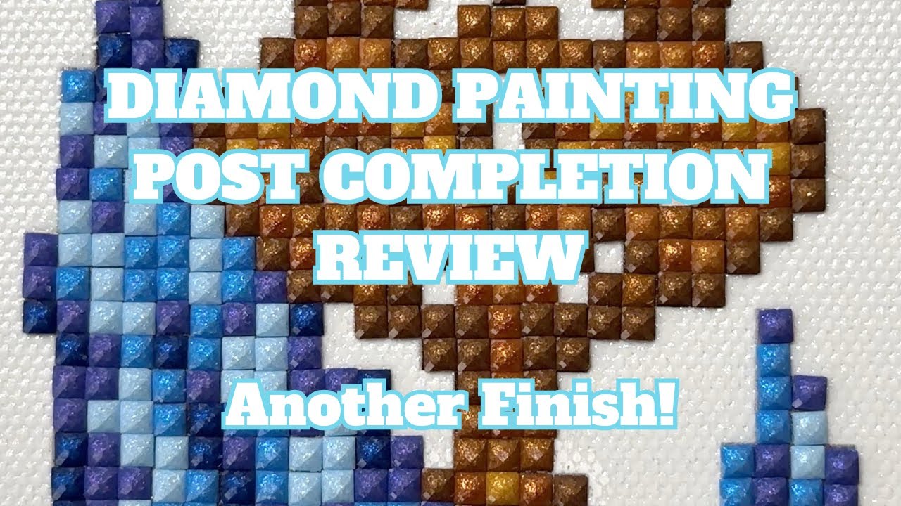 Whew! I Just Made The Deadline With This One! | Diamond Painting Post Completion Review