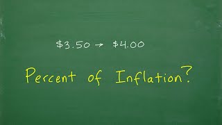 percent of inflation - $3.50 to $4.00