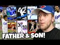 i used the FATHER & SON TEAM BUILD and faced a NASTY opponent.. MLB The Show 21