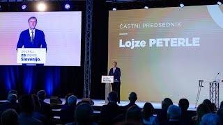 Lojze Peterle je postal prvi častni predsednik NSi