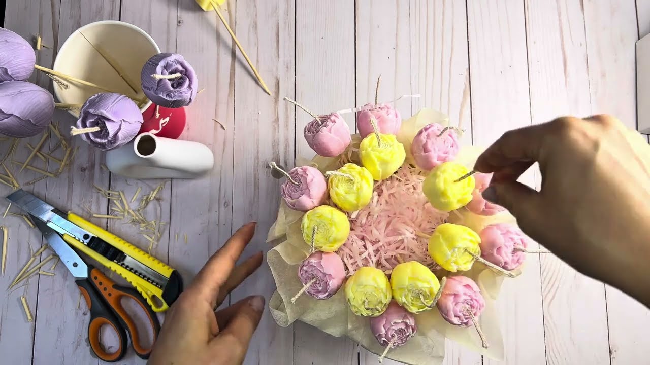 Изготовление соевых свечей с моей кошкой | Вирусный бизнес по производству свечей: закулисье