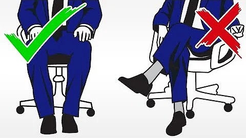 How Should Men Sit? Legs Open Or Closed | Crossed Vs Straight Leg Body Language Signals