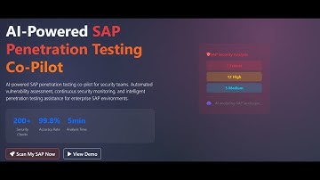 AI Powered SAP Penetration testing co-pilot | Civra research lab