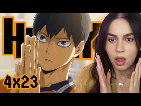 THE SERENE KING KAGEYAMA 👑│HAIKYUU Season 4 Episode 23 REACTION