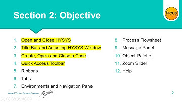 (0202) Introduce the Aspen HYSYS Graphical User Interface - 1