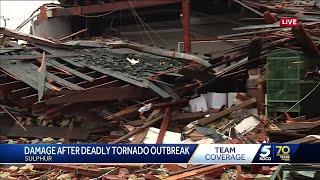 At least 2 dead in Holdenville; Sulphur sees significant damage after tornado outbreak