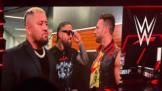 The Bloodline Arrives, Confronts LA Knight - WWE Raw 8/17/2026 