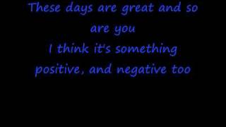 Video thumbnail of "Alien Ant Farm - These Days With Lyrics"